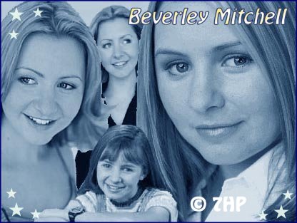 A 1st collage I made for Beverley Mitchell.