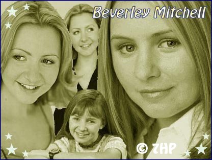 A 2nd collage I made for Beverley Mitchell.